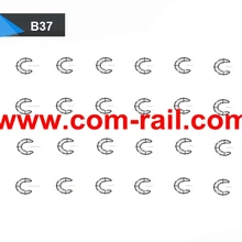 Регулировочные прокладки инжектора B37 коллектора системы впрыска топлива прокладки Размер: 1,155 мм-1,265 мм для 0445110083/183/291 инжектор