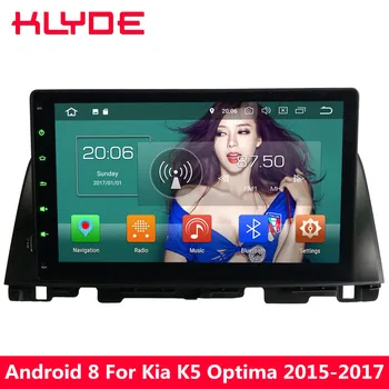 

KLYDE 4G WIFI Android 8.0 10.1'' Octa Core 4GB RAM 32GB ROM PX5 RDS Car DVD Multimedia Player Radio For Kia K5 Optima 2015-2018