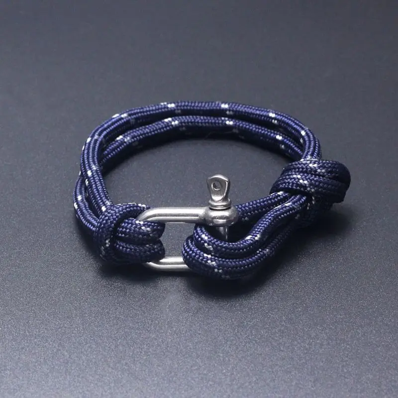 19 цветов модные украшения пляжный спортивный браслет для выживания мужские