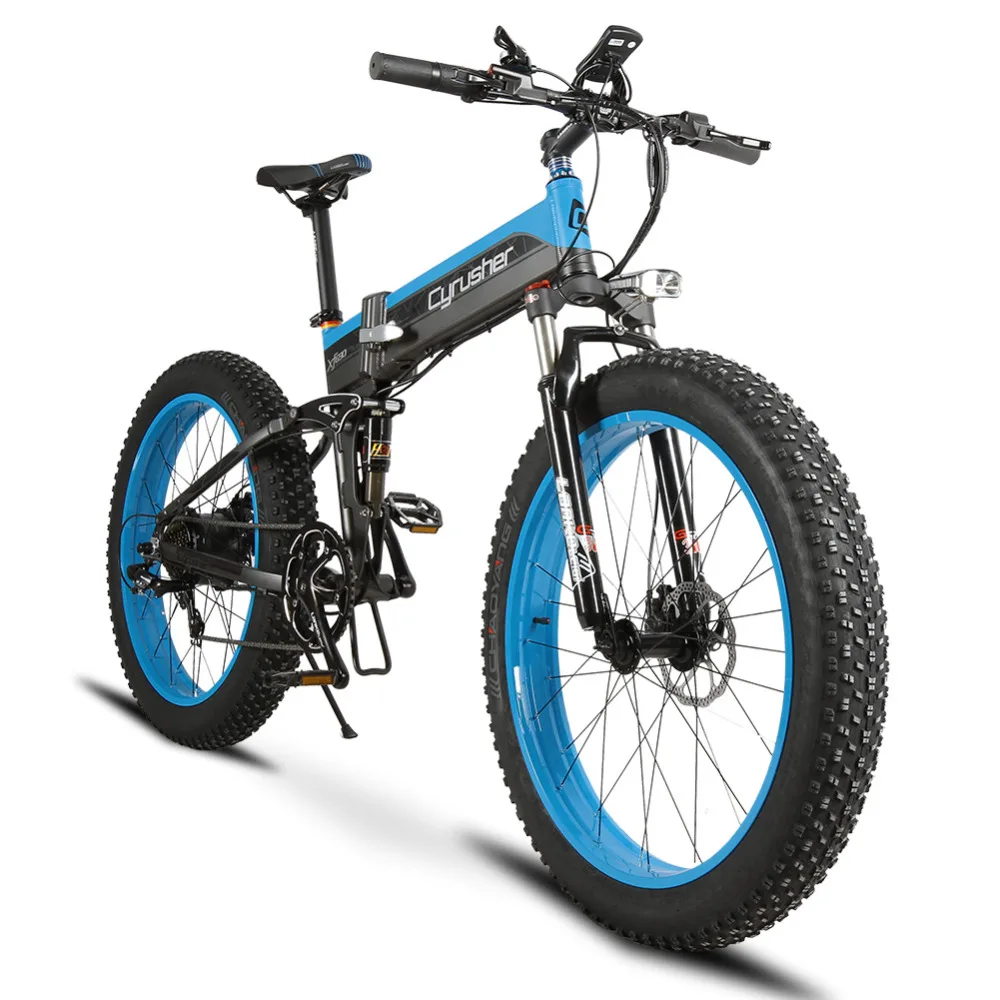 cyrusher folding bike