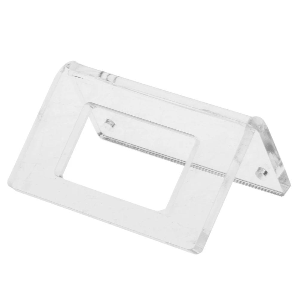 Dovewill PC Water-cooled Thermoscope Meter Thermometer Acrylic Bracket Holder White