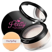 Матовый Профессиональный Макияж шелковистый натуральный блестящие свободные минеральная пудра для лица корректор ремонт пудра изысканный бесшовные макияж Красота тональный крем пудра