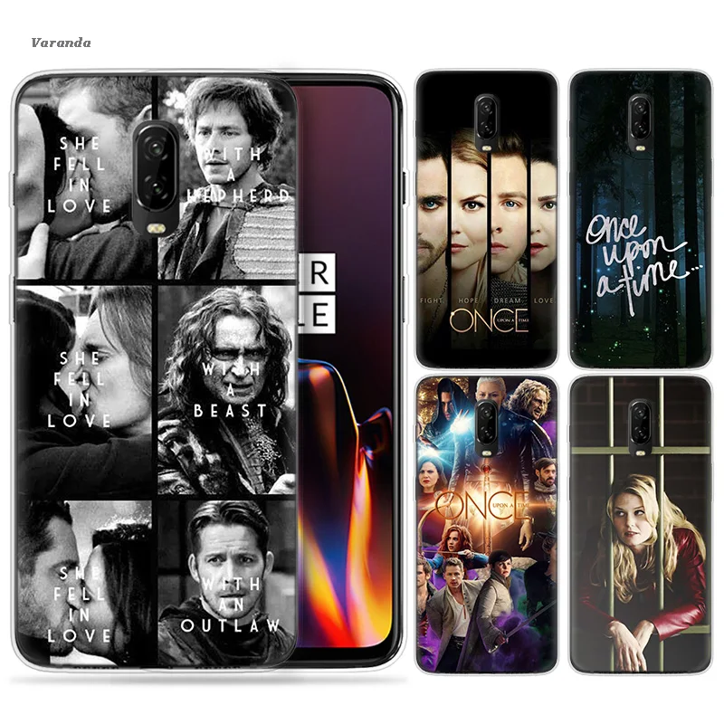 

Once Upon A Time Vintage Pattern Case Coque for Oneplus 7 5G 6 6T Pro Silicone Case Shell Phone Cover Accessory Fundas Capa
