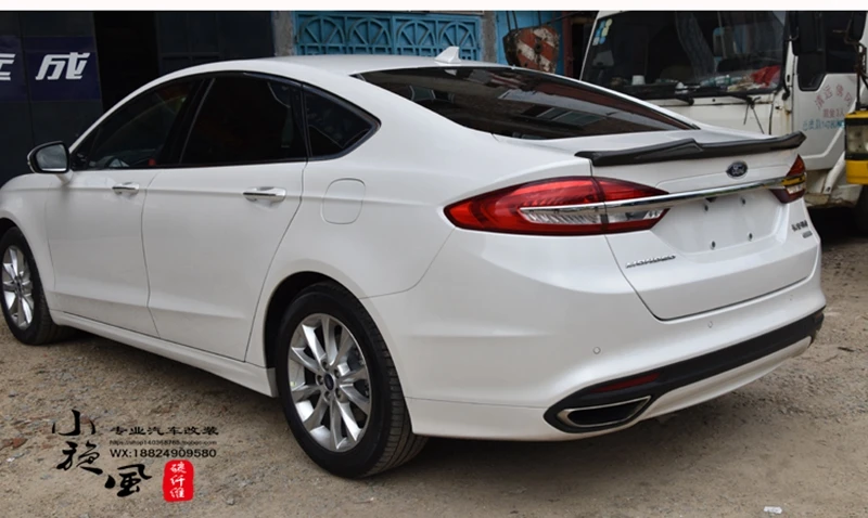 Для Ford Mondeo/Fusion авто аксессуары новая модель 2013 высококачественный задний спойлер из углеродного волокна