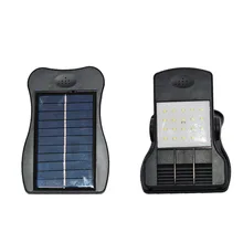 Портативный энергосберегающий сад 20LED SMD мини клипса с солнечной батареей свет Открытый водонепроницаемый настенный светильник свет для сада/двора/коридора