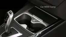 Volante A La Izquierda! para BMW Serie 1 F20 2012-2017/F22 BMW Serie 2 Coupé 2014-2017 Taza de Agua de Interior titular de Ajuste de La Cubierta 1 unids