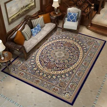 300x400 см элегантный американский большой размер Цветочный Коврик для гостиной современные европейские ковры для гостиной дизайнерские красные ковры