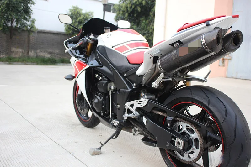 51 мм Мотокросс универсальный мотоцикл выхлопной изменение глушитель для скутера выхлопных газов с DB убийца подходит для большинства мотоциклов ATV Z750