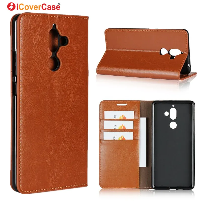 

Genuine Leather Case For Nokia 7 Plus,Luxury Business Wallet Cover Case For Nokia7 Plus,Flip Mobile Phone Bag Etui Coque Hoesje