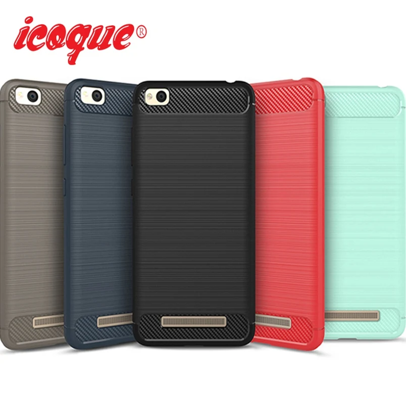Icoque антидетонационные Чехлы для Xiaomi Redmi 4A чехол черный броня Xaomi 4X мягкий
