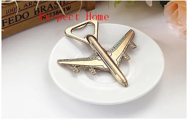 50 pcs/Lot+Wedding Souvenirs Airplane Bottle Opener Antique Bottle Opener Gift Wedding Favors And Gifts For Guest+FREE SHIPPING