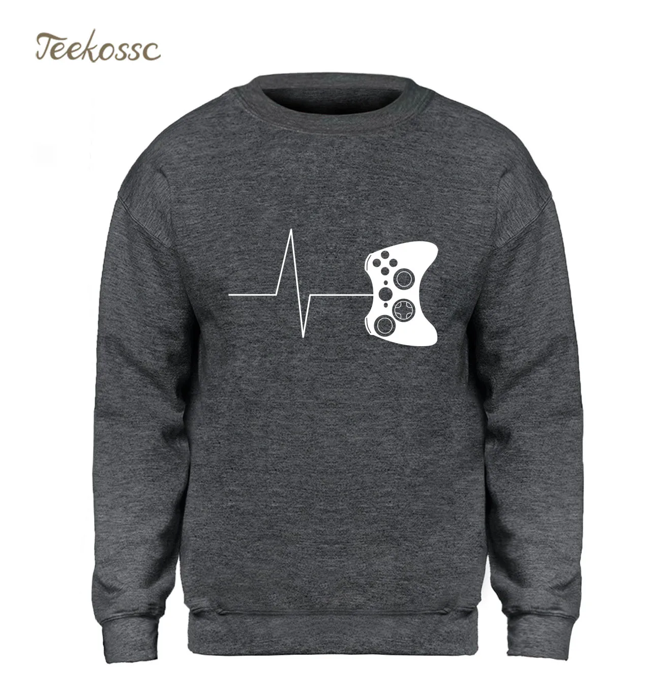 Heartbeat Of Game Мужская толстовка с забавным рисунком игровая капюшоном толстовки