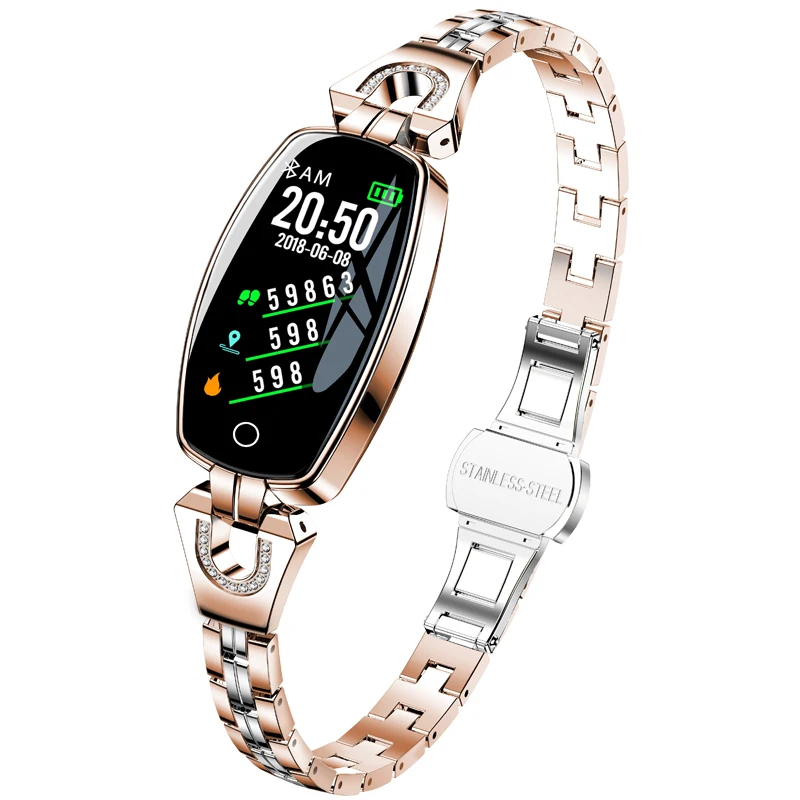 

BINGER New Fashion Smart Watch For Women Heart Rate Activity Step Counter Calorie SmartWatch For Android 4.4 & IOS 8.0 BG8-2