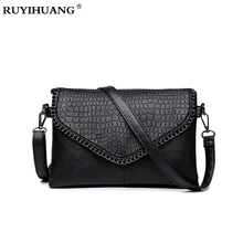 Женские сумки с крокодиловым узором из искусственной кожи, большие сумки для девушек, вечерняя сумочка-клатч, кошелек на цепочке, сумка-мессенджер