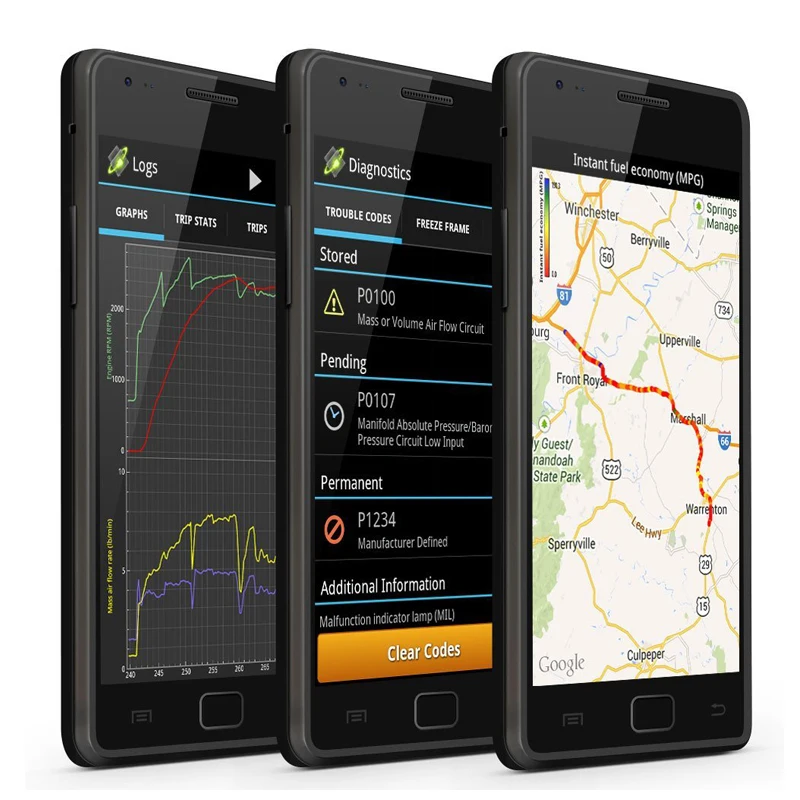Mr Cartool OBD2 OBD 2 ELM327 Eml ELM 327 ODB2 Bluetooth V1.5 Wi Fi Pic18f25k80 автомобиля II автоматический