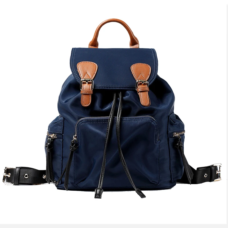 Preppy Style Women Backpack Large capacity Nylon Daily Backpack Lady