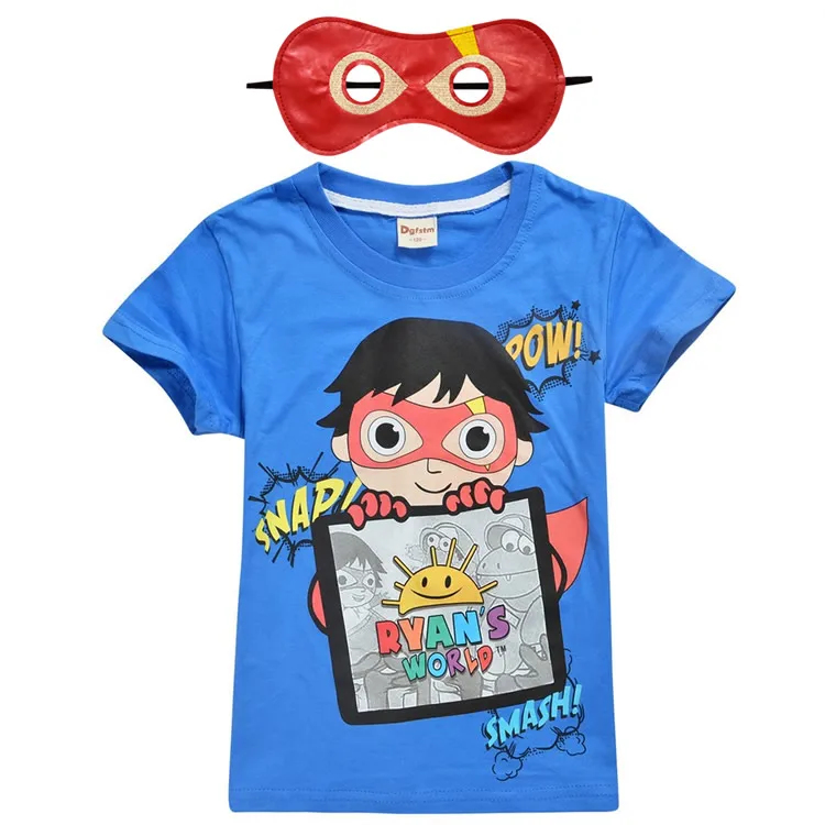 

Ryan Toys Review T-Shirts for Boys Girls T Shirt Kids Christmas Baby Girl Tops 4 10 Years Designs Child blue thanksgiving shirt