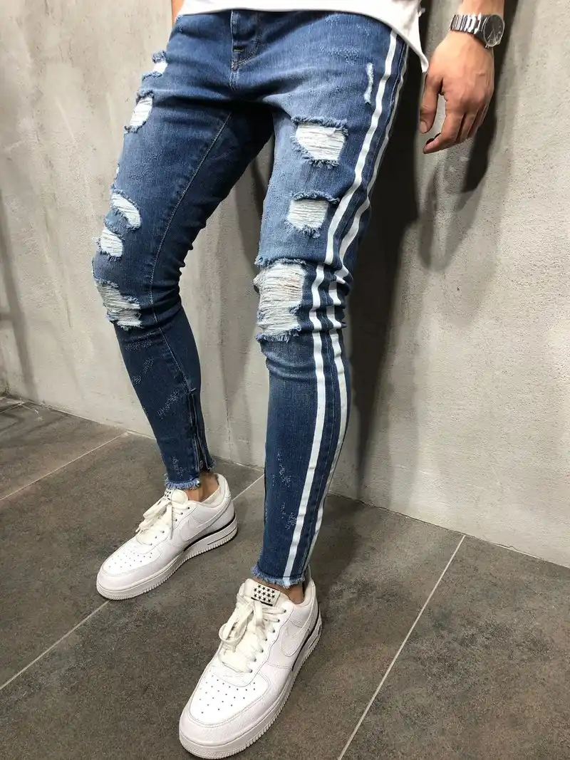 strip jeans for boys