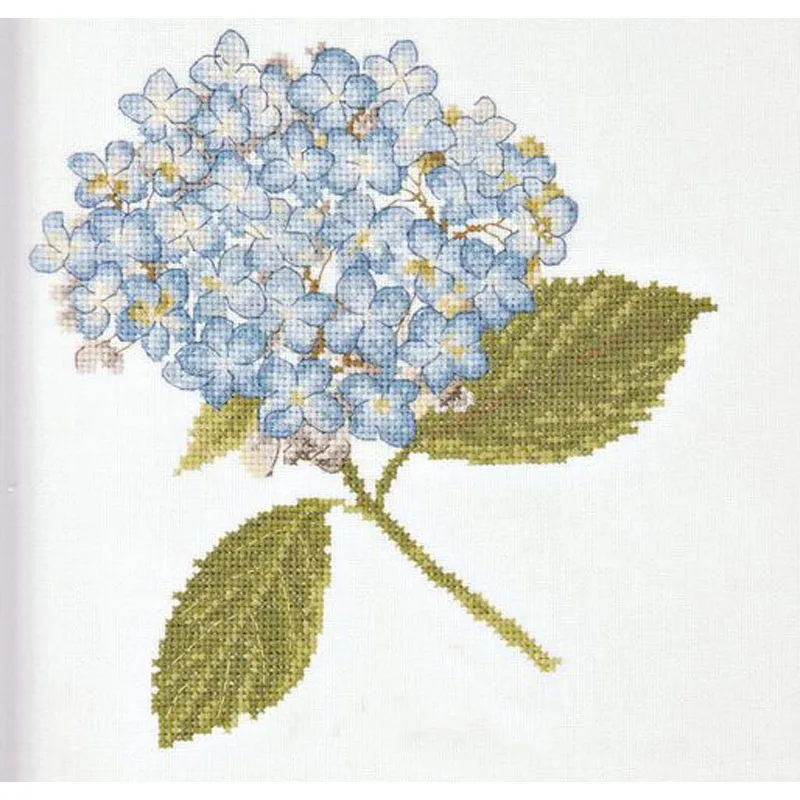 

flower 14ct DIY Handmade Needlework Counted Cross Stitch Set Embroidery Kit Chinese Pattern Cross-Stitching Home Decor bedroom