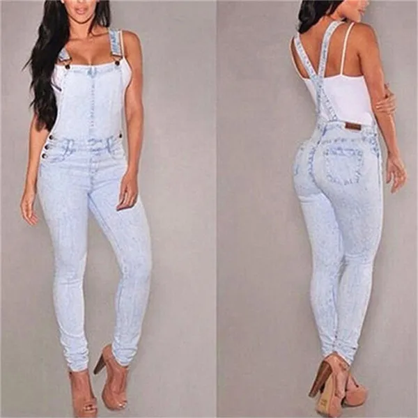 Новое поступление для женщин пикантные Slim Fit Мешковатые Свободные джинсы джинсовые комбинезоны брюки для девочек Комбинезон Комбине