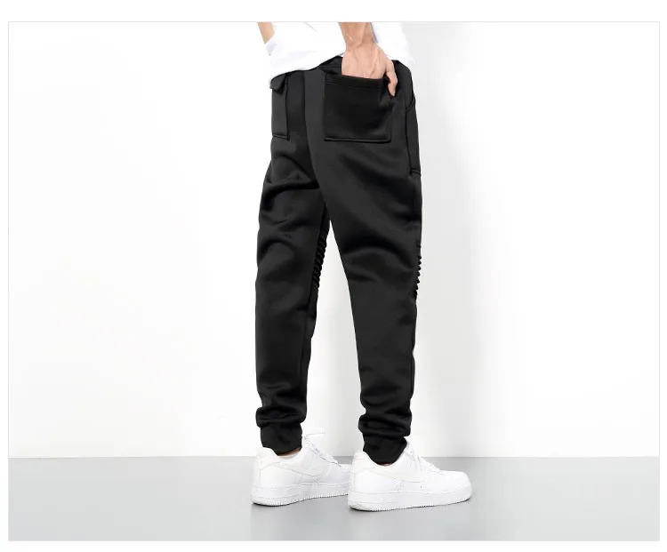 Men Sport Pant Space Cotton Joggers Harem Pants Fashion Hiphop Sport Tracksuit Mens Solid Black Jogging Trousers Sweatpants 3XL (10)
