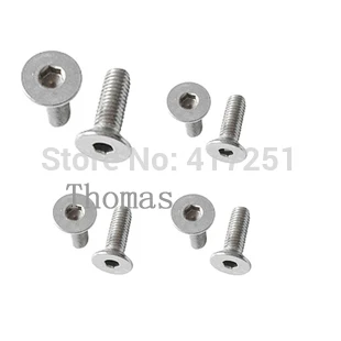 

1 piece Metric Thread M6*16mm Stainless Steel Hex Socket Countersunk Screws Fasteners