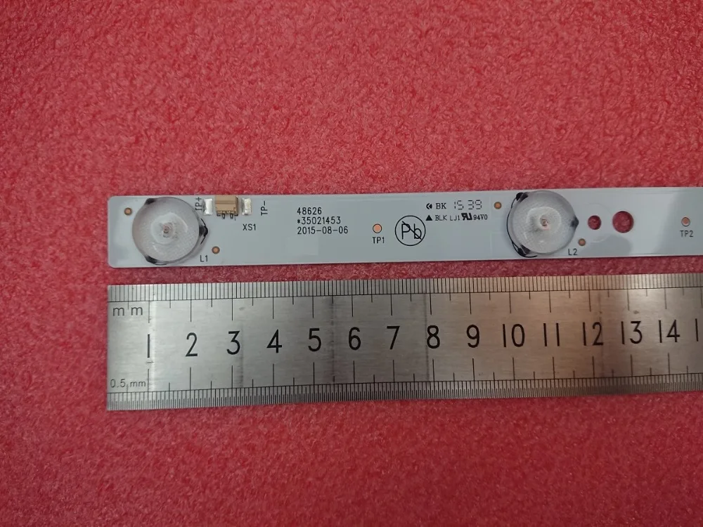 

New 10pcs 6LED(6V) 440mm LED Backlight Strip for KONKA 48inch TV 48626 35021453
