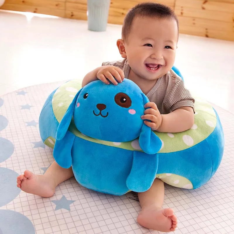 

Cute Animal Baby Sofa Support Seat Plush Infant Learning To Sit Chair Keep Sitting Posture Comfortable Gift for 0-24M Bebe