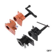 Drop Ship&Wholesale Woodworking Fixing Pipe Clamp Cast Iron Wood Gluing Pipe Clamps Heavy Duty Connector July 3