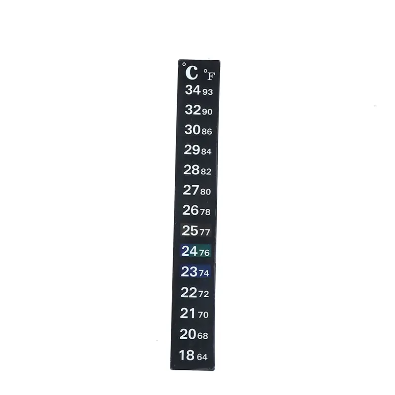 

Aquarium Fish Tank Thermometer Temperature Sticker Aquarium Accessories Digital Dual Scale Stick-on High Quality Durable