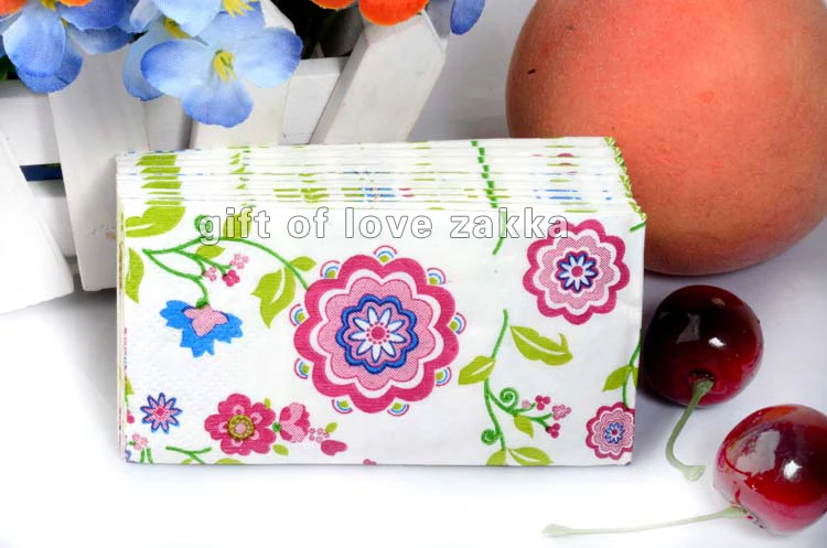 Купить новый 210 мм х 210 мм цветной папиросной бумаги салфетка печать ...