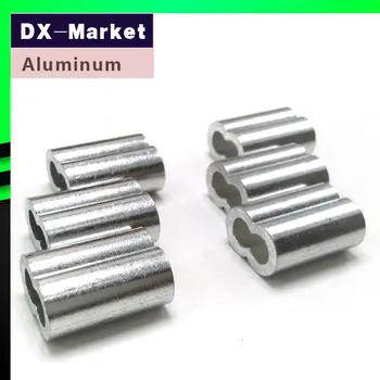 

2.5mm , 500pcs/lot , High quality aluminium oval sleeve,aluminium ferrules , aluminium clamp