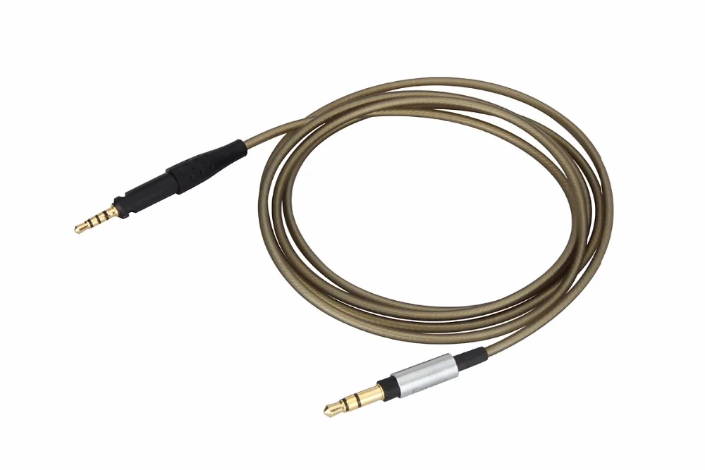 Earmax Replacement Upgrade Silver Plated Audio Cable For Sennheiser HD6 HD7 HD8 DJ MIX HEADPHONES