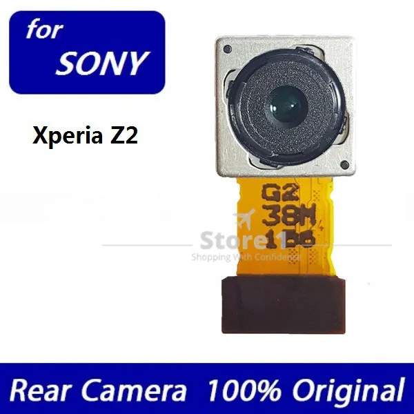 Для Sony Xperia Z2 оригинальная задняя большая камера 20 7 МП Модуль Замена запасная