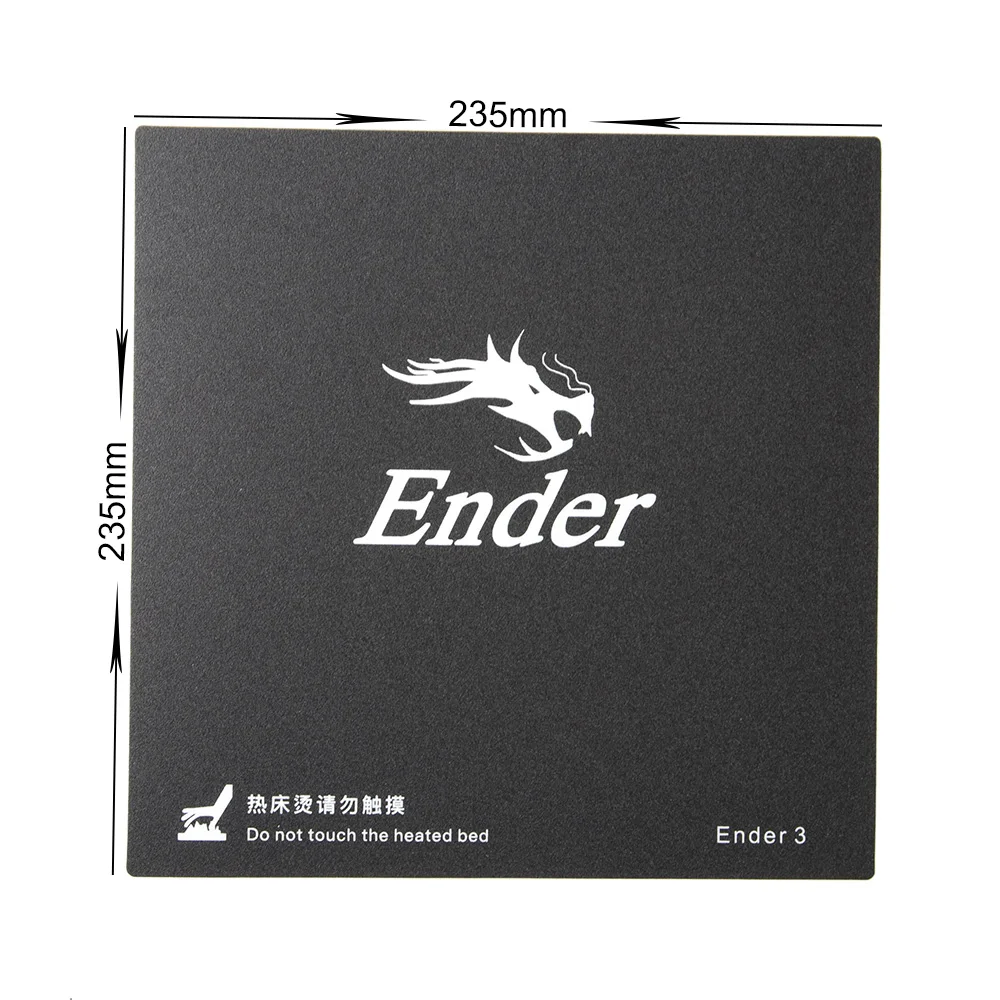 Лидер продаж Ender-3 радиатор Стикеры Бумага сборка протрите мочалкой поверхность 3M Стикеры 3D-принтеры очаг лист 235*235 мм для Ender-3 3D-принтеры