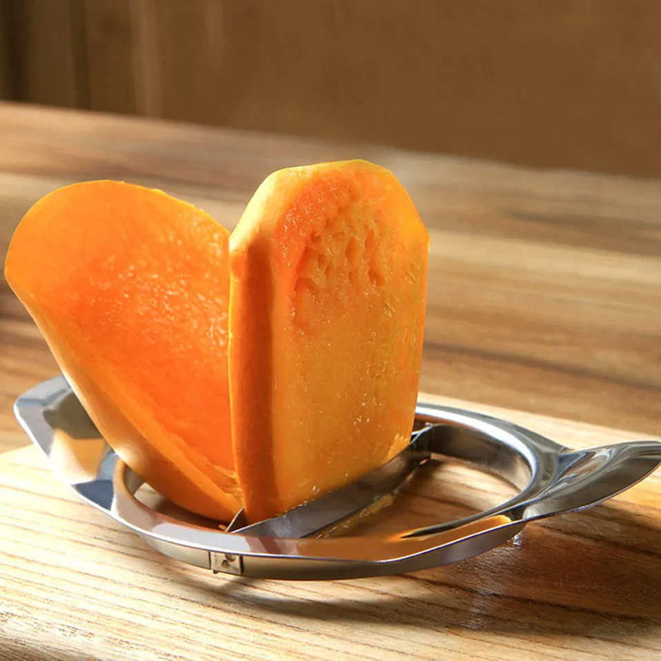 Новые фруктовые и овощные инструменты для резки манго из нержавеющей стали фруктовый сепаратор нож для манго спирализатор кухонные инструменты
