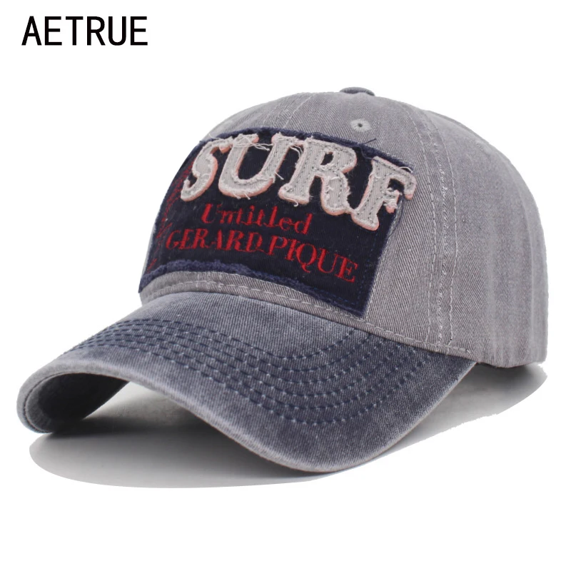 

AETRUE New Women Baseball Cap Men Snapback Hats For Men Male Cotton Embroidery Bone Female Trucker Casquette Gorras Dad Caps Hat