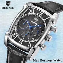 New Top Luxury Brand Mens Watches BENYAR Quartz Business Wristwatches Men Fashion Sport Waterproof Chronograph Relogio Masculino New Top Luxury Brand Mens Watches BENYAR Quartz Business Wristwatches Men Fashion Sport Waterproof Chronograph Relogio Masculino