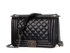 

2018 top quality women handbags luxury designer Le Boy brand crossbody bags 25/28cm woc chain lambskin shoulder bag