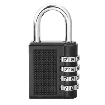 

Zinc Alloy Combination Padlock Weatherproof Security Lock Heavy Duty 4-Digit Combination Lock For Outdoor And Indoor