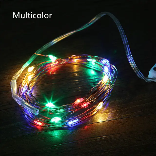 Guirlande lumineuse féerique en fil de cuivre de 2M 20 LED – Image 4
