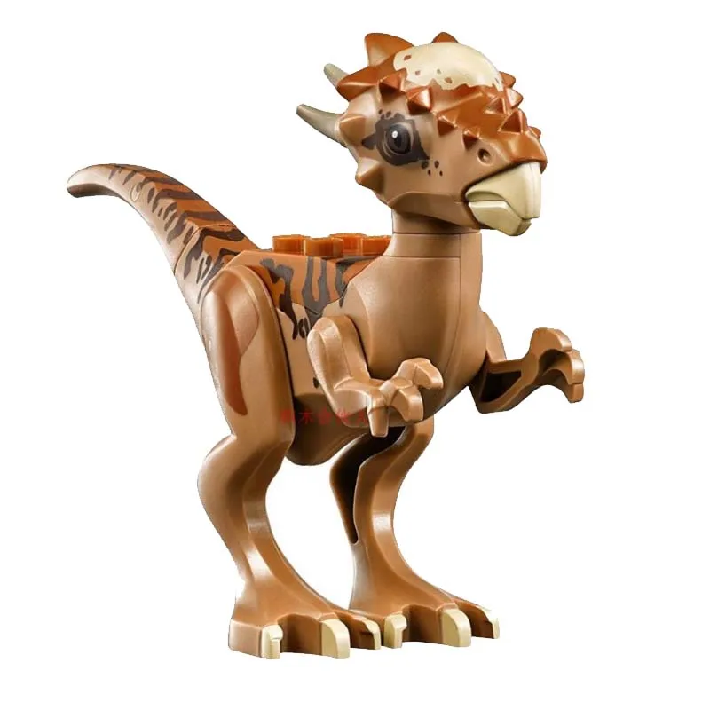 Legoing Jurassic World Dinosaurs Tyrannosaurus Rex Pterosauria Triceratops Building Blocks Toys For Children Legoings Dinosaur