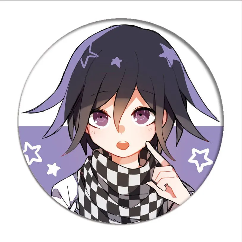 Danganronpa V3 Значки для косплея модные игры убить брошь булавки Oma Kokichi коллекция