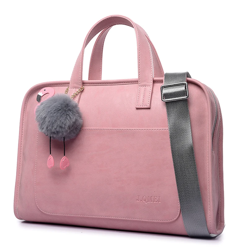 Bolsa do Portátil para Mulheres Maleta para Notebook Bolsa de Ombro Moda Grande Capacidade Case 13.3 14 15.4 15.6 Polegada 12