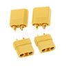 100pcs/lot Amass XT90 XT90H Battery Connector Set 4.5mm Male Female Gold Plated Banana Plug (50 pair) ► Photo 3/6