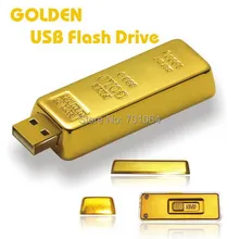 DHL металлический настоящий 8 Гб Золотой бар u диск USB 2,0 флэш-накопитель памяти чехол для автомобильного ключа