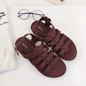 

Melissa Original Flox Rome Sandals 2020 Melissa Shoes For Women Jelly Shoes Adult Sandals Female Shoes Breathable