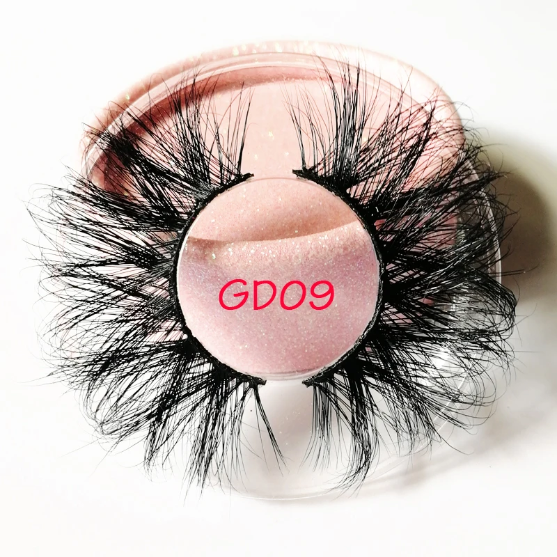 

Newest Mink eyelashes makeup 6D mink lashes Soft Natural Thick Cross Handmade with pack 25mm Premium High Quality 11