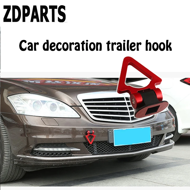 

ZDPARTS Car Auto Trailer Ring Racing Tow Towing Hook Stickers For Volkswagen VW Golf 4 5 7 6 MK4 Honda Civic 2006-2011 Accord