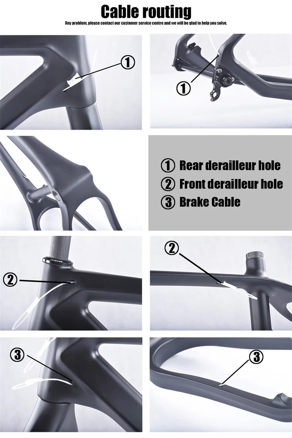 Customized Carbon fat bike Frames 26er 16/18/20inch Carbon mtb Frame 26'' BSA snow Bike Bicycle Frameset Max Load 250kg